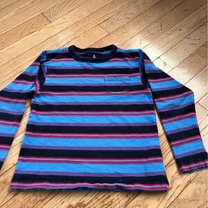 Crewcuts boys long sleeve striped shirt size xs 4-5